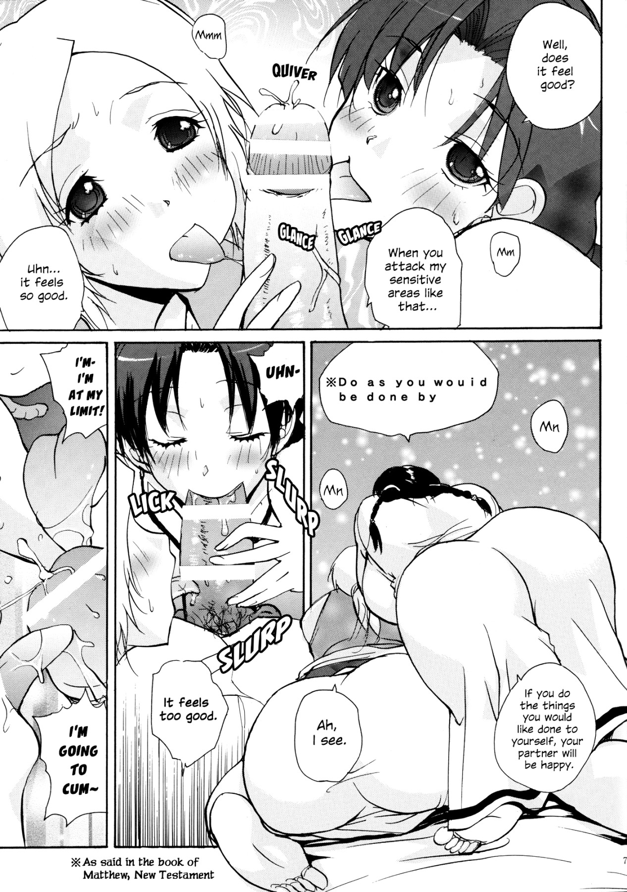 Hentai Manga Comic-The Wolf, Pigtails and The Lamb-Read-6